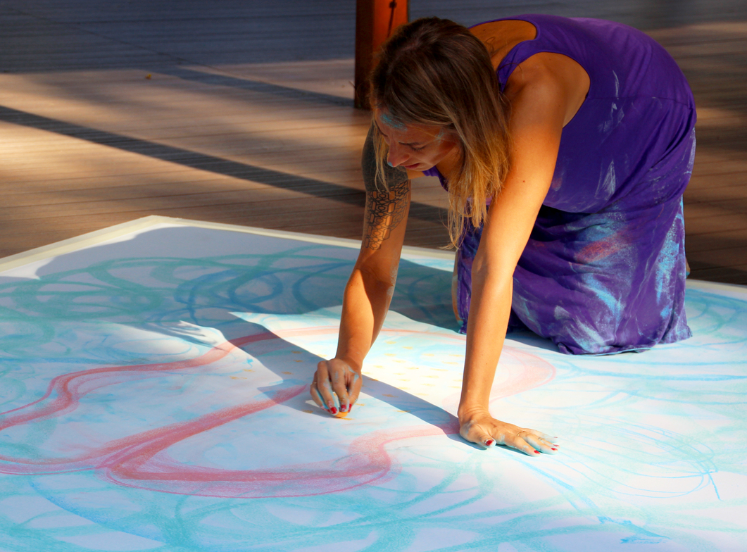 Alaitz.art Performance Rebirth 2